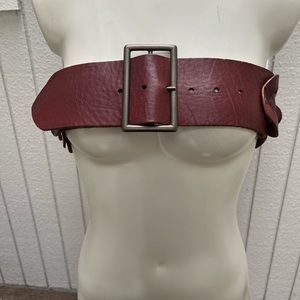 NWT lucky brand braided leather belt